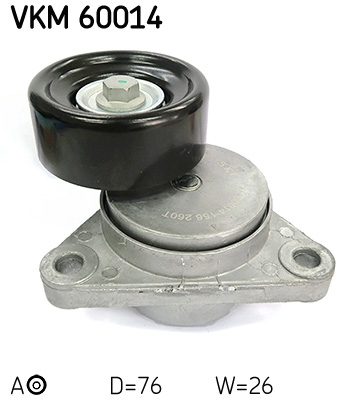 SKF VKM 60014 feszítőgörgő, hosszbordás szíj CHEVROLET DAEWOO