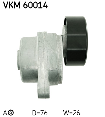 SKF VKM 60014 feszítőgörgő, hosszbordás szíj CHEVROLET DAEWOO