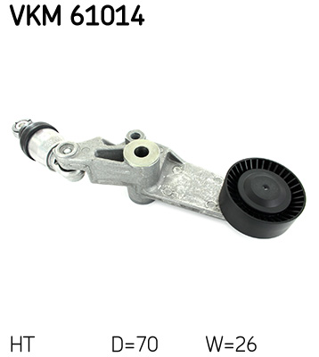 SKF VKM 61014 feszítőgörgő, hosszbordás szíj TOYOTA