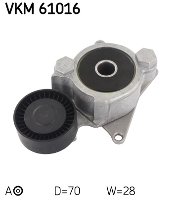 SKF VKM 61016 feszítőgörgő, hosszbordás szíj LEXUS TOYOTA