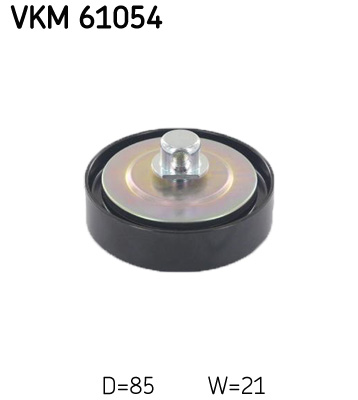 SKF VKM 61054 Szíjtárcsa/vezetőgörgő, hosszbordás szíj TOYOTA