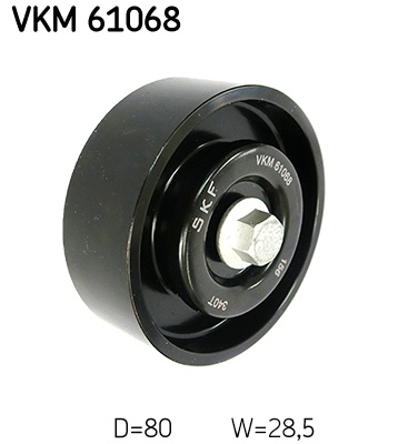SKF VKM 61068 Szíjtárcsa/vezetőgörgő, hosszbordás szíj TOYOTA
