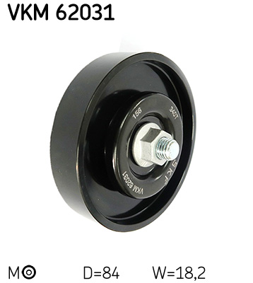 SKF VKM 62031 feszítőgörgő, hosszbordás szíj NISSAN