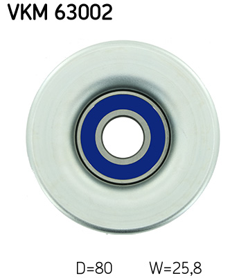 SKF VKM 63002 Szíjtárcsa/vezetőgörgő, hosszbordás szíj HONDA