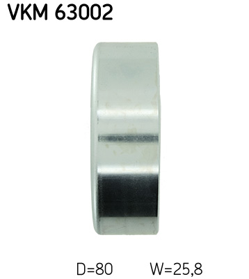 SKF VKM 63002 Szíjtárcsa/vezetőgörgő, hosszbordás szíj HONDA