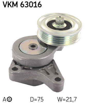 SKF VKM 63016 feszítőgörgő, hosszbordás szíj HONDA