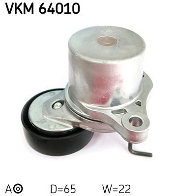 SKF VKM 64010 feszítőgörgő, hosszbordás szíj HYUNDAI KIA