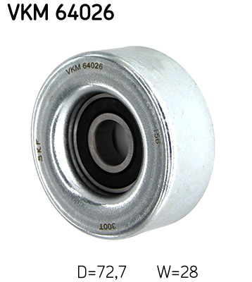 SKF VKM 64026 Szíjtárcsa/vezetőgörgő, hosszbordás szíj MAZDA