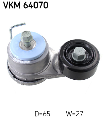 SKF VKM 64070 feszítőgörgő, hosszbordás szíj HYUNDAI KIA