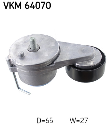 SKF VKM 64070 feszítőgörgő, hosszbordás szíj HYUNDAI KIA
