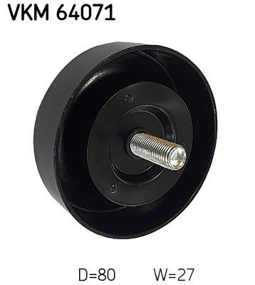 SKF VKM 64071 Szíjtárcsa/vezetőgörgő, hosszbordás szíj HYUNDAI KIA