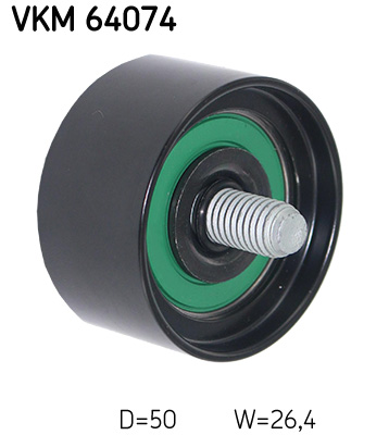 SKF VKM 64074 Szíjtárcsa/vezetőgörgő, hosszbordás szíj HYUNDAI KIA