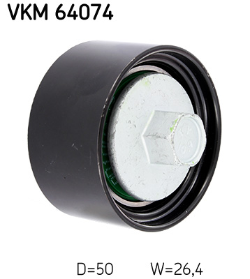 SKF VKM 64074 Szíjtárcsa/vezetőgörgő, hosszbordás szíj HYUNDAI KIA