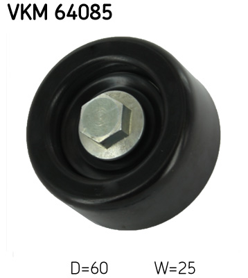 SKF VKM 64085 Szíjtárcsa/vezetőgörgő, hosszbordás szíj HYUNDAI KIA