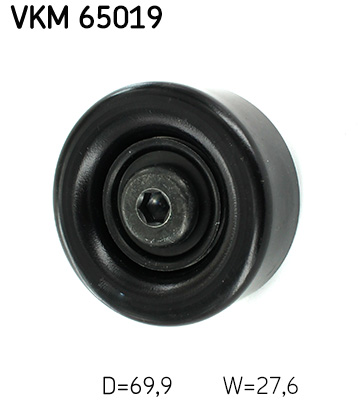 SKF VKM 65019 Szíjtárcsa/vezetőgörgő, hosszbordás szíj HYUNDAI KIA