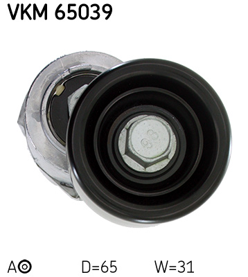 SKF VKM 65039 feszítőgörgő, hosszbordás szíj HYUNDAI HYUNDAI (BEIJING) KIA