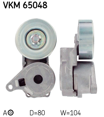 SKF VKM 65048 feszítőgörgő, hosszbordás szíj MITSUBISHI