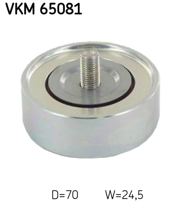 SKF VKM 65081 Szíjtárcsa/vezetőgörgő, hosszbordás szíj CITROËN MITSUBISHI