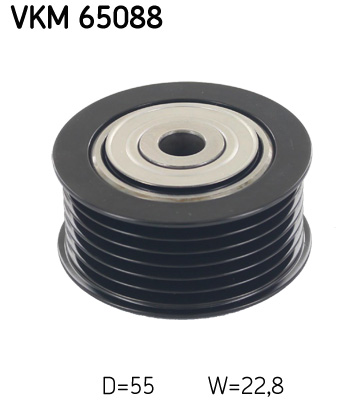 SKF VKM 65088 Szíjtárcsa/vezetőgörgő, hosszbordás szíj CITROËN MITSUBISHI PEUGEOT