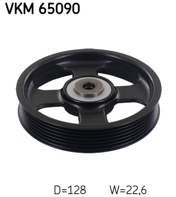 SKF VKM 65090 Szíjtárcsa/vezetőgörgő, hosszbordás szíj MITSUBISHI