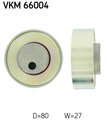 SKF VKM 66004 Szíjtárcsa/vezetőgörgő, hosszbordás szíj SUZUKI