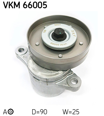 SKF VKM 66005 feszítőgörgő, hosszbordás szíj SUZUKI