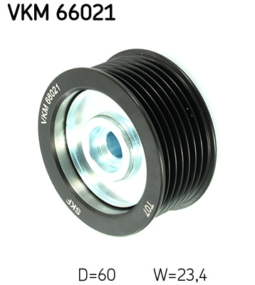 SKF VKM 66021 Szíjtárcsa/vezetőgörgő, hosszbordás szíj SUZUKI