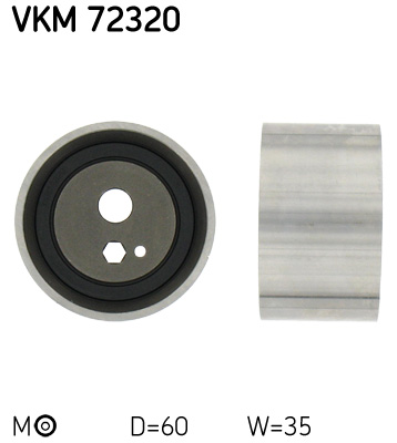 SKF VKM 72320 feszítő, fogasszíj LDV NISSAN
