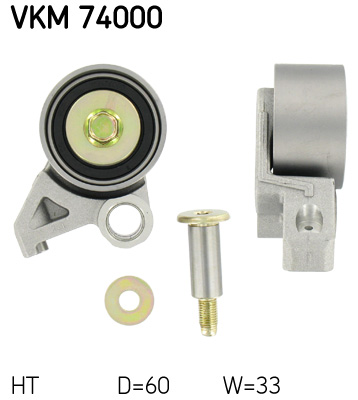SKF VKM 74000 feszítő, fogasszíj FORD ASIA / OCEANIA FORD AUSTRALIA FORD USA MAZDA