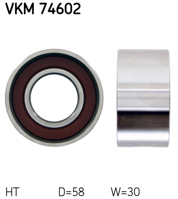 SKF VKM 74602 feszítő, fogasszíj MAZDA