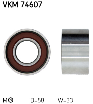 SKF VKM 74607 feszítő, fogasszíj MAZDA