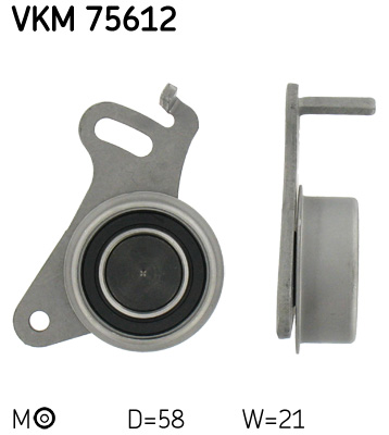 SKF VKM 75612 feszítő, fogasszíj FIAT HYUNDAI KIA MITSUBISHI