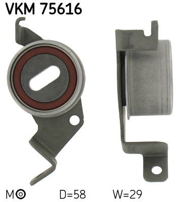 SKF VKM 75616 feszítő, fogasszíj MAZDA MITSUBISHI