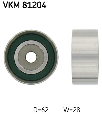SKF VKM 81204 Szíjtárcsa/vezetőgörgő, fogasszíj TOYOTA