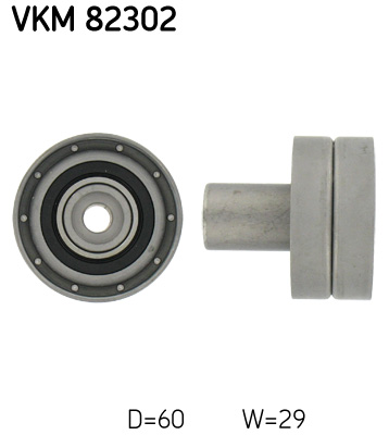 SKF VKM 82302 Szíjtárcsa/vezetőgörgő, fogasszíj NISSAN