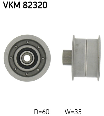 SKF VKM 82320 Szíjtárcsa/vezetőgörgő, fogasszíj LDV NISSAN