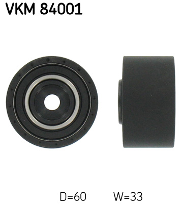 SKF VKM 84001 Szíjtárcsa/vezetőgörgő, fogasszíj FORD ASIA / OCEANIA FORD AUSTRALIA FORD USA MAZDA