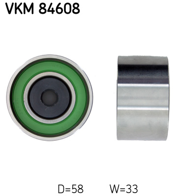 SKF VKM 84608 Szíjtárcsa/vezetőgörgő, fogasszíj MAZDA