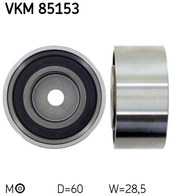 SKF VKM 85153 Szíjtárcsa/vezetőgörgő, fogasszíj HYUNDAI KIA