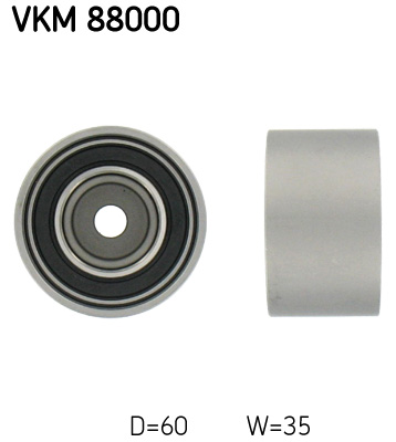 SKF VKM 88000 Szíjtárcsa/vezetőgörgő, fogasszíj SUBARU