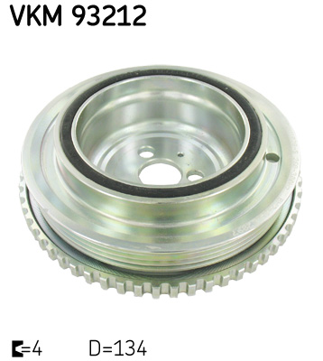 SKF VKM 93212 Szíjtárcsa, főtengely ABARTH ALFA ROMEO CHRYSLER FIAT LANCIA