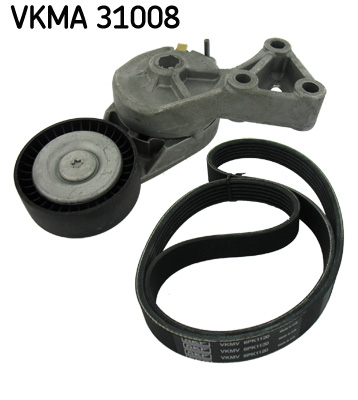 SKF VKMA 31008 hosszbordás szíj készlet AUDI SEAT SKODA VW