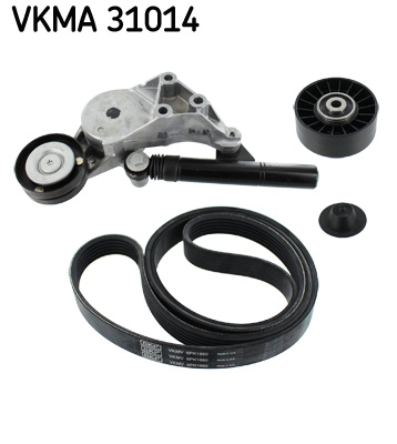 SKF VKMA 31014 hosszbordás szíj készlet AUDI SEAT SKODA VW