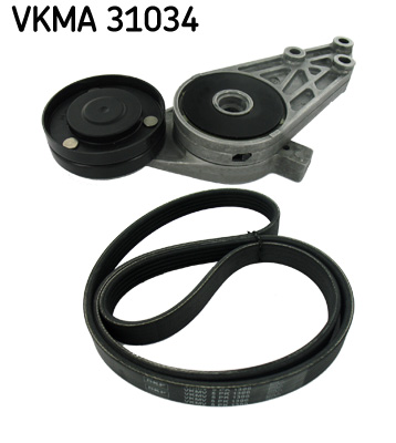 SKF VKMA 31034 hosszbordás szíj készlet AUDI SKODA VW