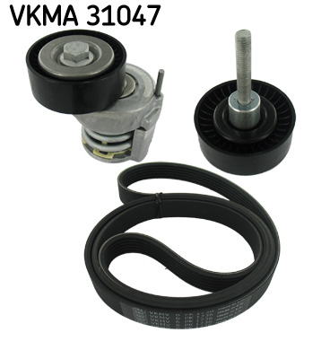 SKF VKMA 31047 hosszbordás szíj készlet AUDI SEAT SKODA VW
