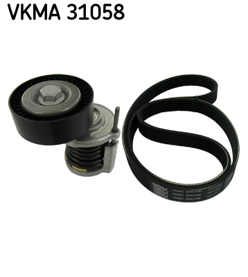 SKF VKMA 31058 hosszbordás szíj készlet SEAT SKODA VW
