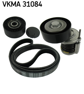 SKF VKMA 31084 hosszbordás szíj készlet AUDI VW
