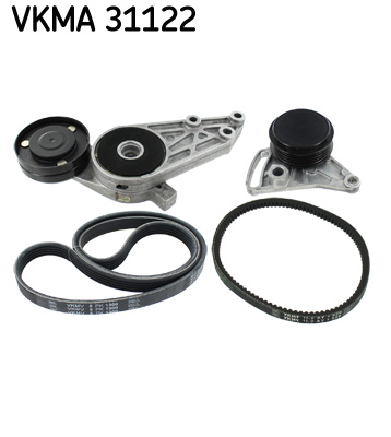 SKF VKMA 31122 hosszbordás szíj készlet AUDI SKODA VW