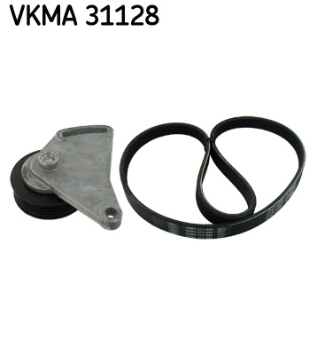 SKF VKMA 31128 hosszbordás szíj készlet AUDI SKODA VW