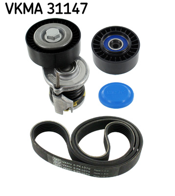 SKF VKMA 31147 hosszbordás szíj készlet VW